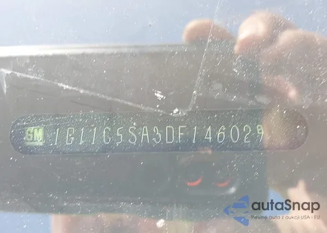 2013 Chevrolet Malibu 1Lt from USA, damaged, VIN 1G11C5SA3DF146029